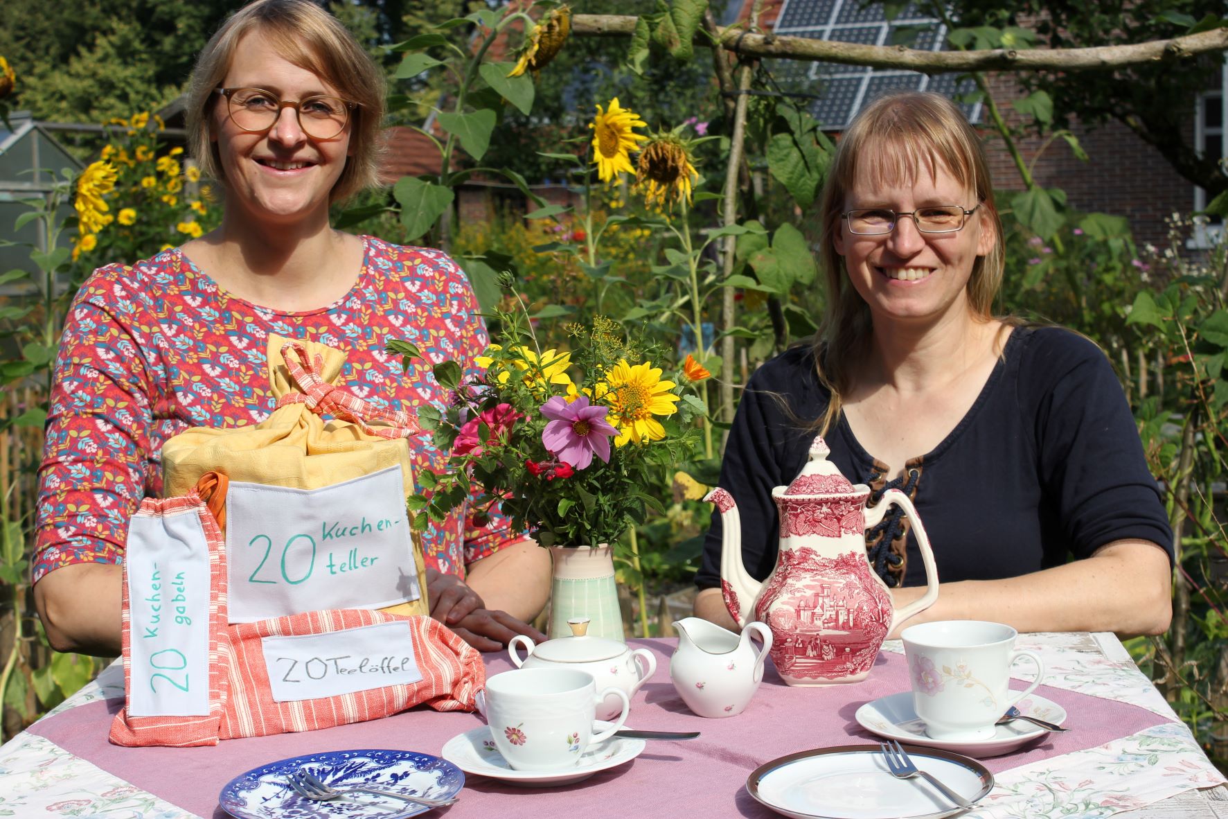 Amely Hagen und Kerstin Zoll von „Tischlein deck dich!“